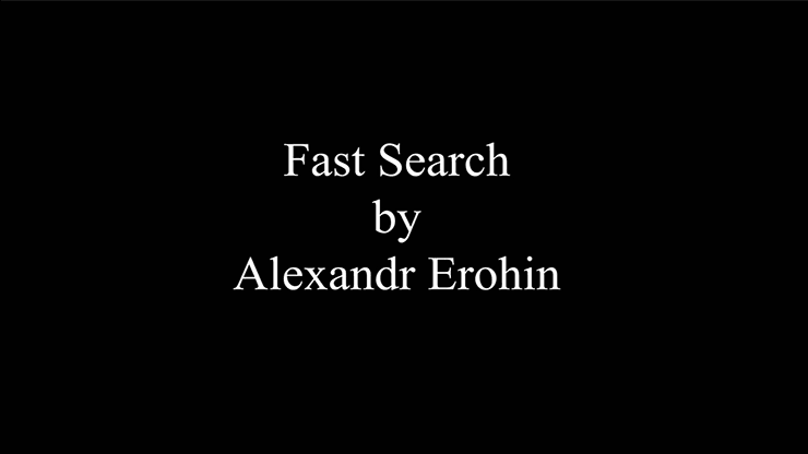 Fast Search Alexandr Erohin - VIDEO DOWNLOAD OR STREAM - Merchant of Magic