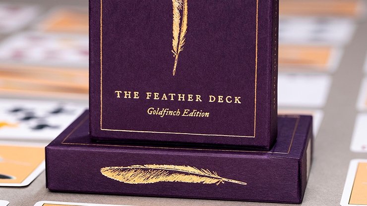 Feather Deck: Goldfinch Edition (Gold) by Joshua Jay - Merchant of Magic