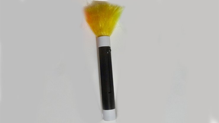 Feather Duster Wand (YELLOW)- Silly Billy - Merchant of Magic
