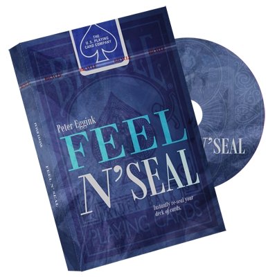 Feel N Seal (DVD and Blue Gimmick) by Peter Eggink - Merchant of Magic