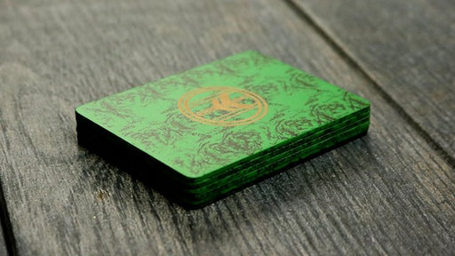 FIBER BOARDS Cardistry Trainers (Emerald Green) by Magic Encarta - Trick - Merchant of Magic