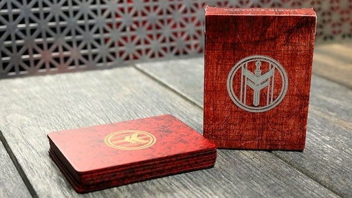 FIBER BOARDS Cardistry Trainers (Jasper Red) by Magic Encarta - Trick - Merchant of Magic