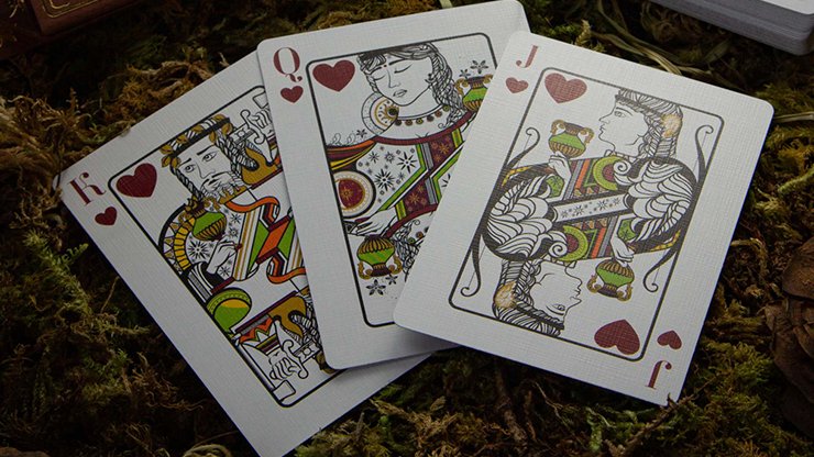 Fillide: A Sicilian Folk Tale Playing Cards V2 (Terra) by Jocu - Merchant of Magic