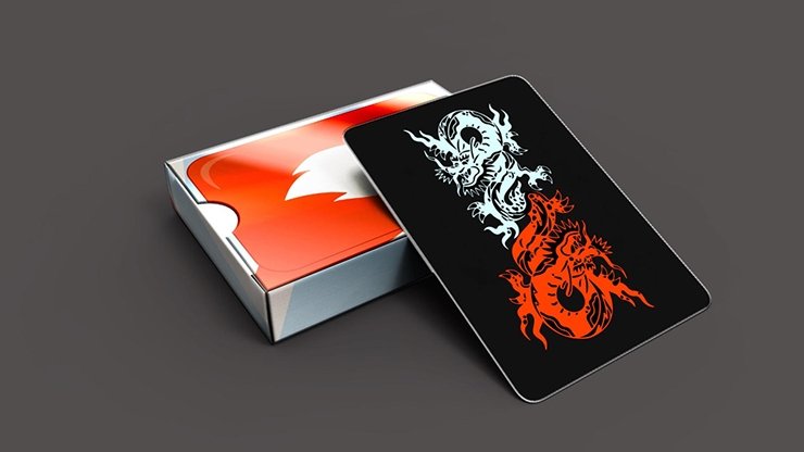 Fire and Ice Playing Cards - Merchant of Magic