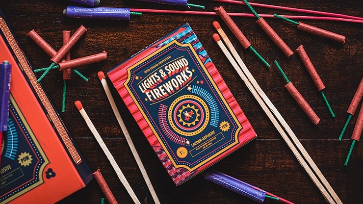 Fireworks Playing Cards by Riffle Shuffle - Merchant of Magic