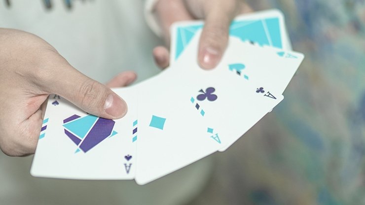 Flexible Gradients Blue Playing Cards by TCC - Merchant of Magic