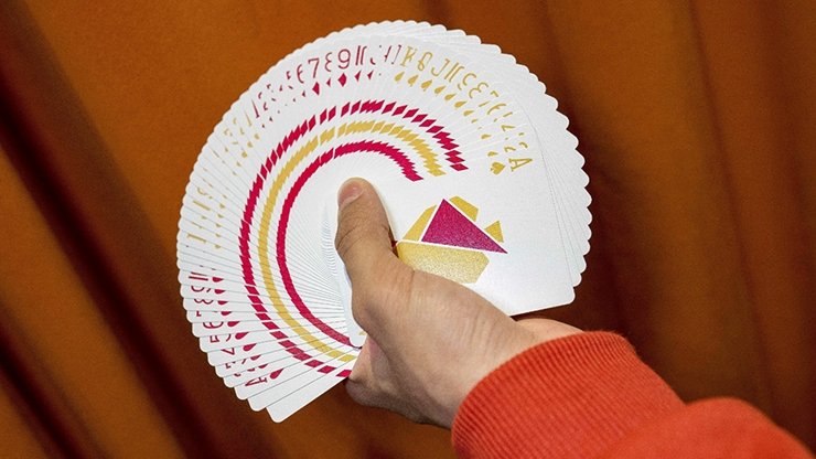 Flexible Gradients Orange Playing Cards by TCC - Merchant of Magic