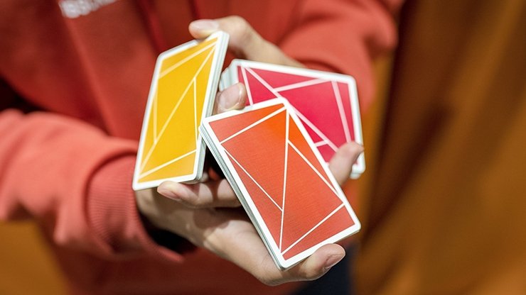 Flexible Gradients Orange Playing Cards by TCC - Merchant of Magic