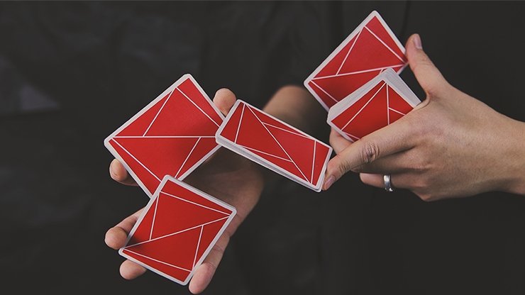 FLEXIBLE (Red) Playing Cards - Merchant of Magic