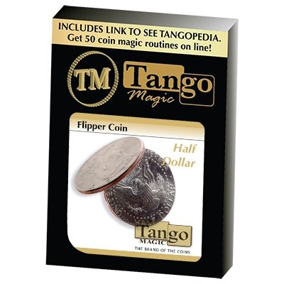 Flipper Coin Half Dollars (D0039) by Tango Magic - Merchant of Magic