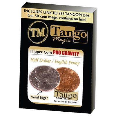 Flipper Coin PRO Gravity Half Dollar/English Penny - Tango (D0101) - Merchant of Magic