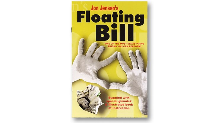 Floating Bill (With Gimmick) by Jon Jensen - Merchant of Magic