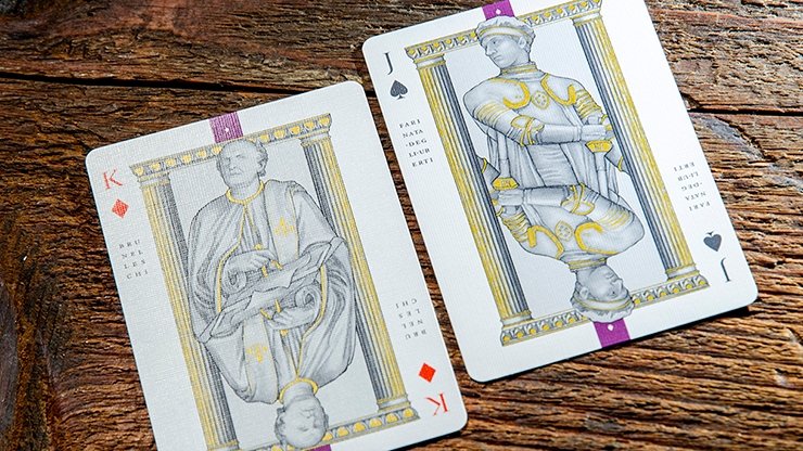 Florentia Antica Playing Cards by Elettra Deganello - Merchant of Magic