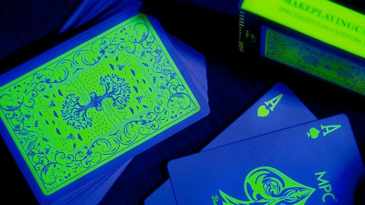 Fluorescent (Neon Edition) Playing Cards - Merchant of Magic