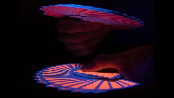 Fluorescent (Pumpkin Edition) Playing Cards - Merchant of Magic