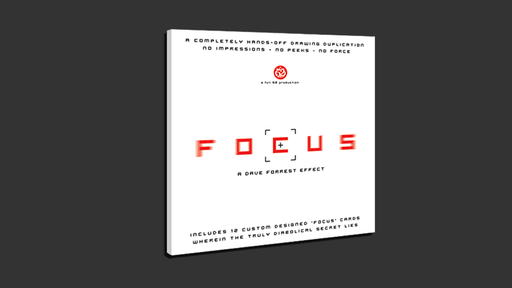 Focus (DVD and Gimmicks) by Full 52 - Merchant of Magic