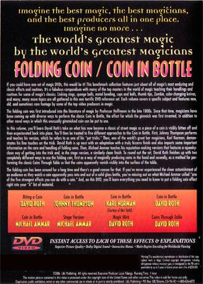 Folding Coin - Coin In Bottle (Worlds Greatest Magic) - Merchant of Magic