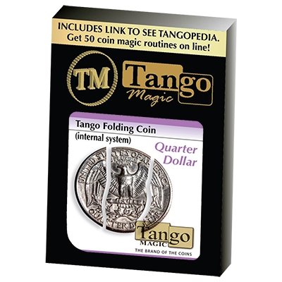 Folding Quarter Internal System (D0023) by Tango (D0023) - Merchant of Magic