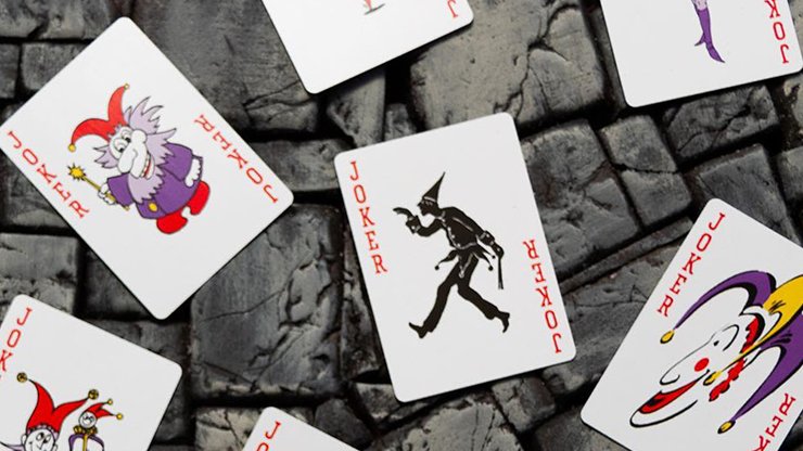 Fontaine Fantasies: All Jokers Playing Cards - Merchant of Magic