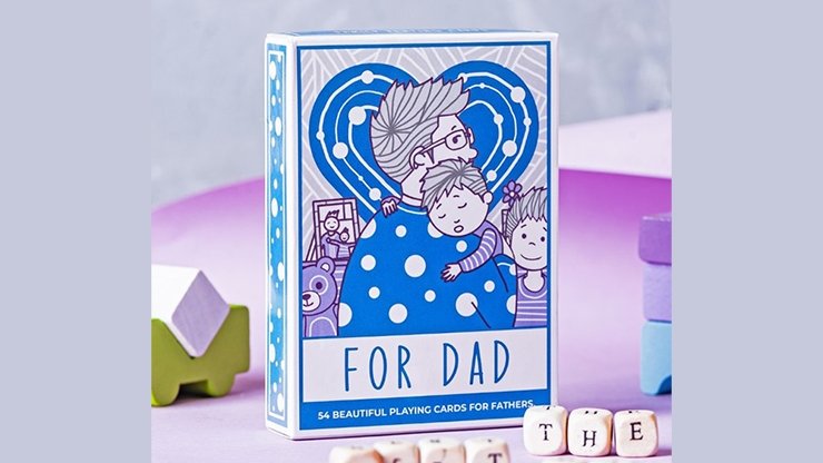 For Dad Playing Cards - Merchant of Magic