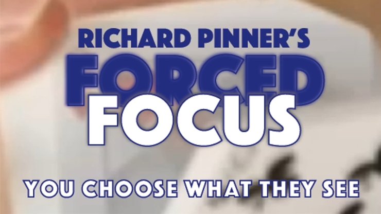 FORCED FOCUS BLUE by Richard Pinner - Trick - Merchant of Magic