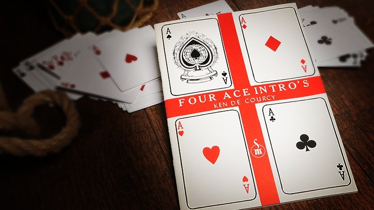 Four Ace Intro's by Ken de Courcy - Book - Merchant of Magic