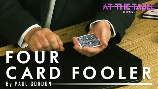 Four Card Fooler by Paul Gordon ATT Single video - INSTANT DOWNLOAD - Merchant of Magic
