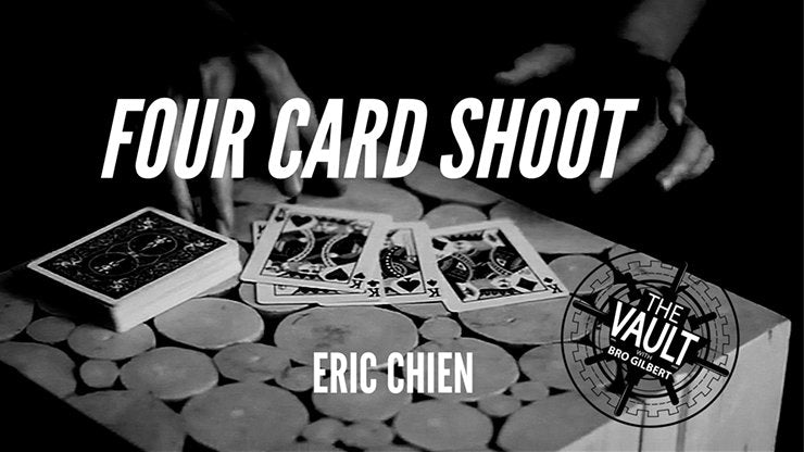 Four Card Shoot by Eric Chien - VIDEO DOWNLOAD - Merchant of Magic