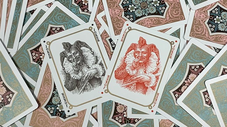 Four Continents (Blue) Playing Cards - Merchant of Magic