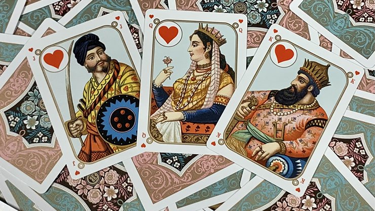 Four Continents (Blue) Playing Cards - Merchant of Magic