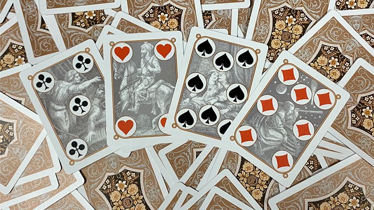 Four Continents (Copper) Playing Cards - Merchant of Magic