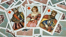 Four Continents (Red) Playing Cards - Merchant of Magic