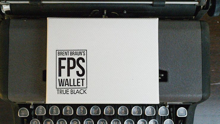FPS Wallet True Black Leather - Merchant of Magic