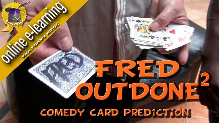 Fred Outdone Squared by Wolfgang Riebe - INSTANT VIDEO DOWNLOAD - Merchant of Magic