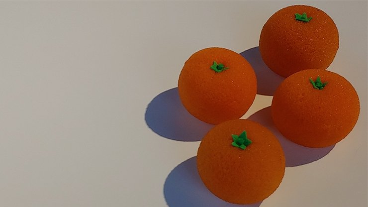 Fruit Sponge Ball (Orange) - Merchant of Magic