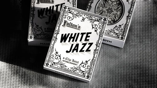 Fulton's White Jazz Playing Cards by Dan & Dave - Merchant of Magic