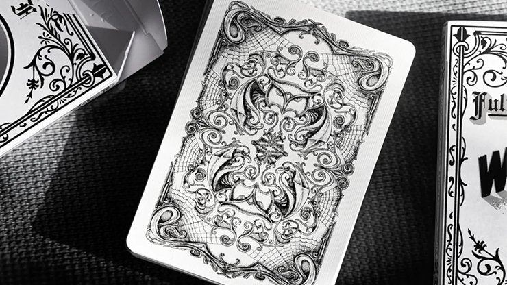 Fulton's White Jazz Playing Cards by Dan & Dave - Merchant of Magic