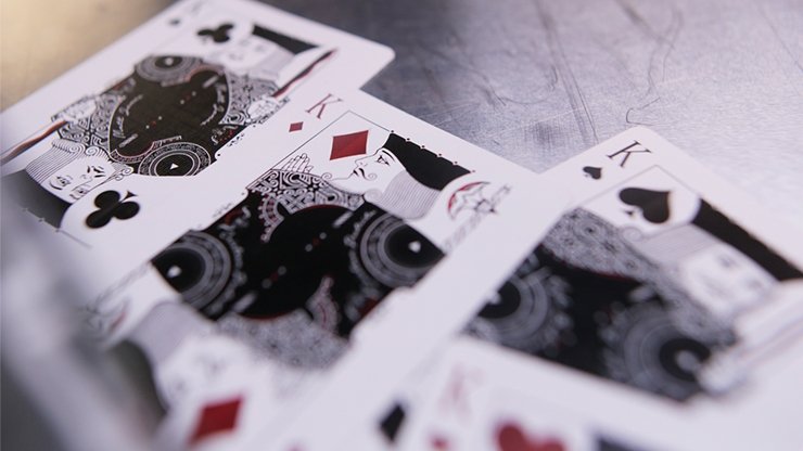 Gambler's Playing Cards (Borderless Black) by Christofer Lacoste and Drop Thirty Two - Merchant of Magic