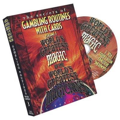 Gambling Routines With Cards Vol. 3 (World's Greatest) - DVD - Merchant of Magic