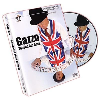 Gazzo Tossed Out Deck DVD (with Red Deck) by Gazzo - DVD - Merchant of Magic