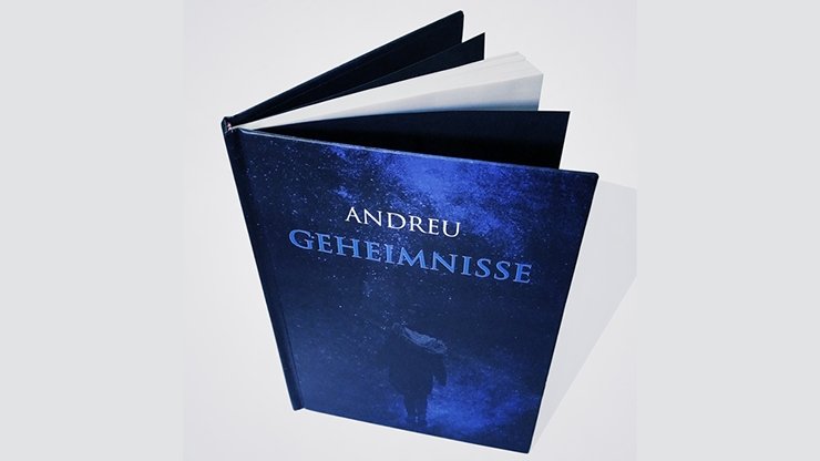 GEHEIMNISSE (Hardcover) Book and Gimmicks by Andreu - Book - Merchant of Magic