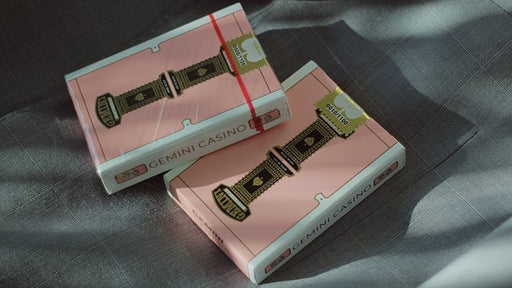 Gemini Casino Pink Playing Cards by Gemini - Merchant of Magic