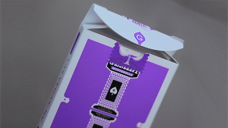 Gemini Casino Purple Playing Cards by Gemini - Merchant of Magic