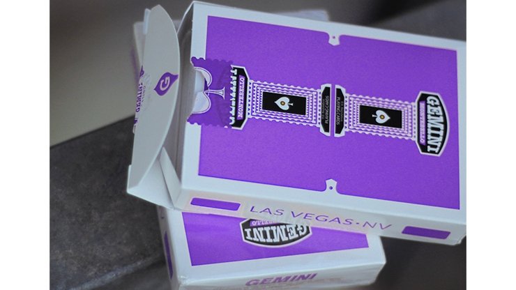 Gemini Casino Purple Playing Cards by Gemini - Merchant of Magic