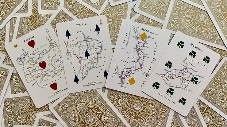 Geographical Hodges Playing Cards - Merchant of Magic