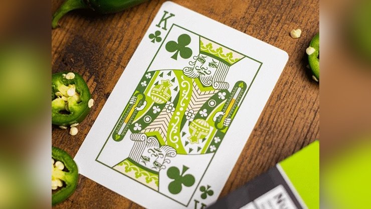 Gettin' Saucy - Jalapeno Pepper Playing Cards by OPC - Merchant of Magic