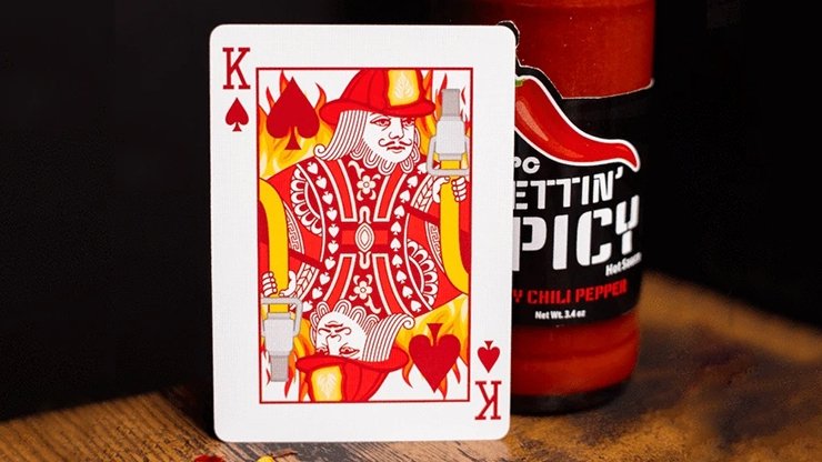 Gettin' Spicy -Chili Pepper Playing Cards by OPC - Merchant of Magic