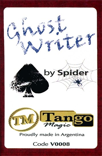 Ghost Writer (w/DVD) by Spider & Tango Magic - Merchant of Magic