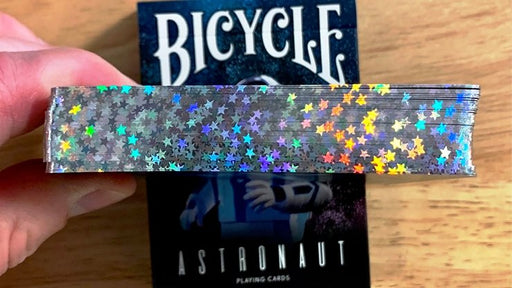 Gilded Bicycle Astronaut Playing Cards - Merchant of Magic