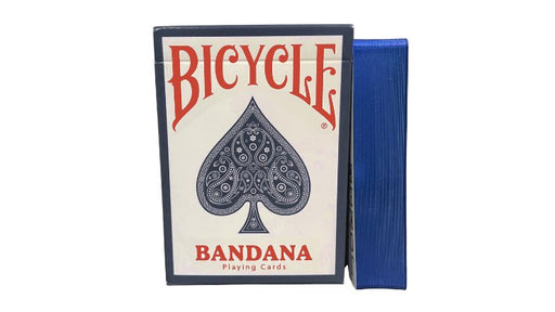 Gilded Bicycle Bandana (Blue) Playing Cards - Merchant of Magic